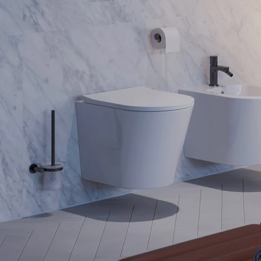 Modern Project Hängend Toilettenbürste Anthrazit gebürstet (AT)