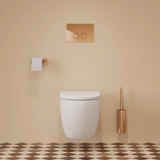 Modern Project Toilettenpapierhalter Kupfer poliert (CP)