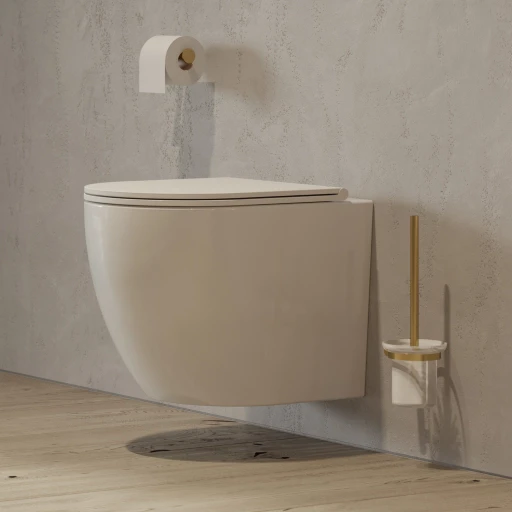 Modern Project Toilettenpapierhalter Gold gebürstetet (GLB)