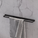 Darling Handtuchbügel, 61 cm Schwarz seidenmatt (BLH) 