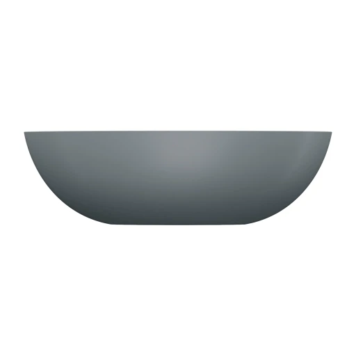 Shell M+  Aufsatzwaschtisch, 50 x 32 cm Ash grey matt (AG)