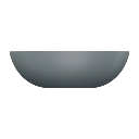 Shell M+  Aufsatzwaschtisch, 50 x 32 cm Ash grey matt (AG)