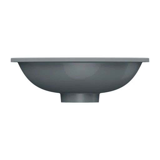 Shell M+  Aufsatzwaschtisch,  38 x 25 cm  Ash grey matt (AG)