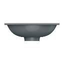 Shell M+  Aufsatzwaschtisch,  38 x 25 cm  Ash grey matt (AG)