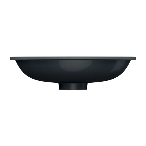 Shell M+  Unterbauwaschtisch 48 x 31 cm Black lava matt (BLV)
