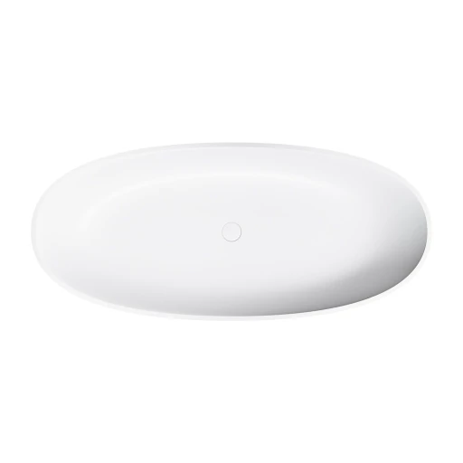 Shell M+ Freistehende Badewanne, 175 x 78 cm Weiß matt (BM) SHELL175WWBM
