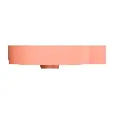 OVO M+ Aufsatz- und Wandwaschtisch - rechts,Coral matt(CO)64 x 44 cm OVO645UWPCO