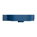 OVO M+ Aufsatz- und Wandwaschtisch - links,Midnight blue matt (MB)64 x 44 cm OVO645UWLMB