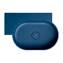 OVO M+ Aufsatz- und Wandwaschtisch - links,Midnight blue matt (MB)64 x 44 cm OVO645UWLMB
