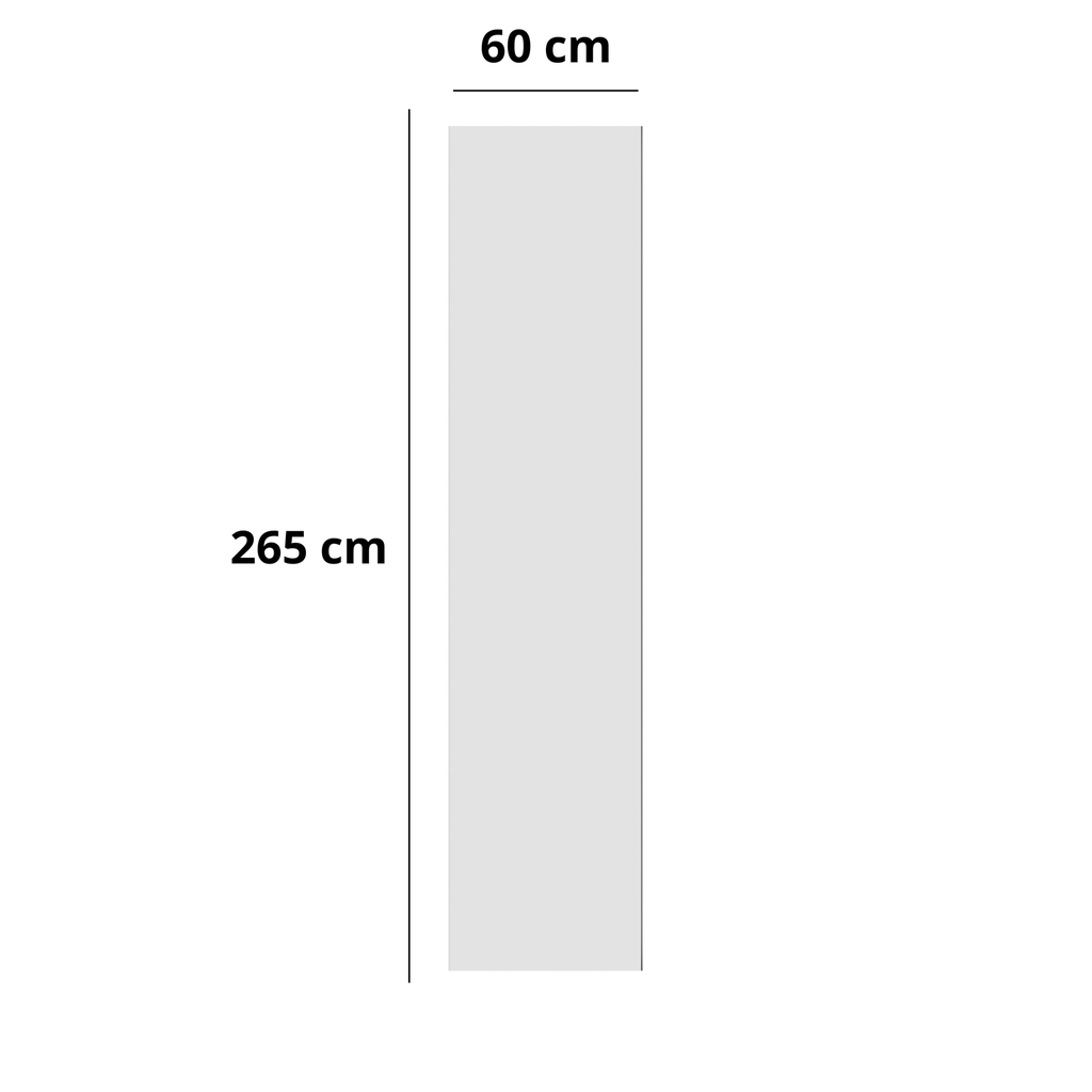 MPC Paneel Soft White XL 60x265cm