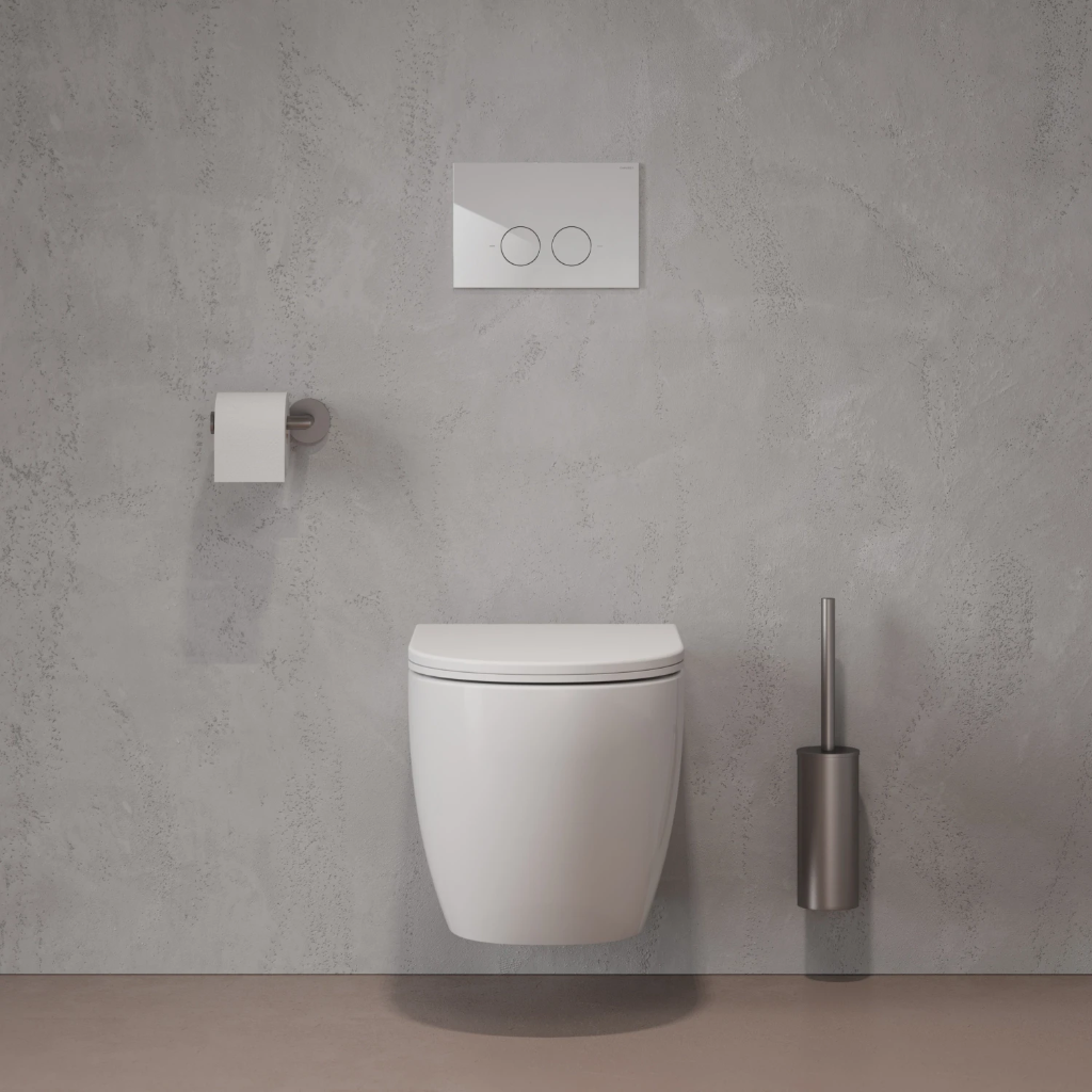 Flush SET STRONGFRAME Vorwandelement + MINIMAL WC-Betätigungsplatte STFWC1M-RBP