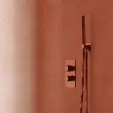 CONTOUR Handbrause Kupfer gebürstetet (CPB) CONTOUR-RCPB