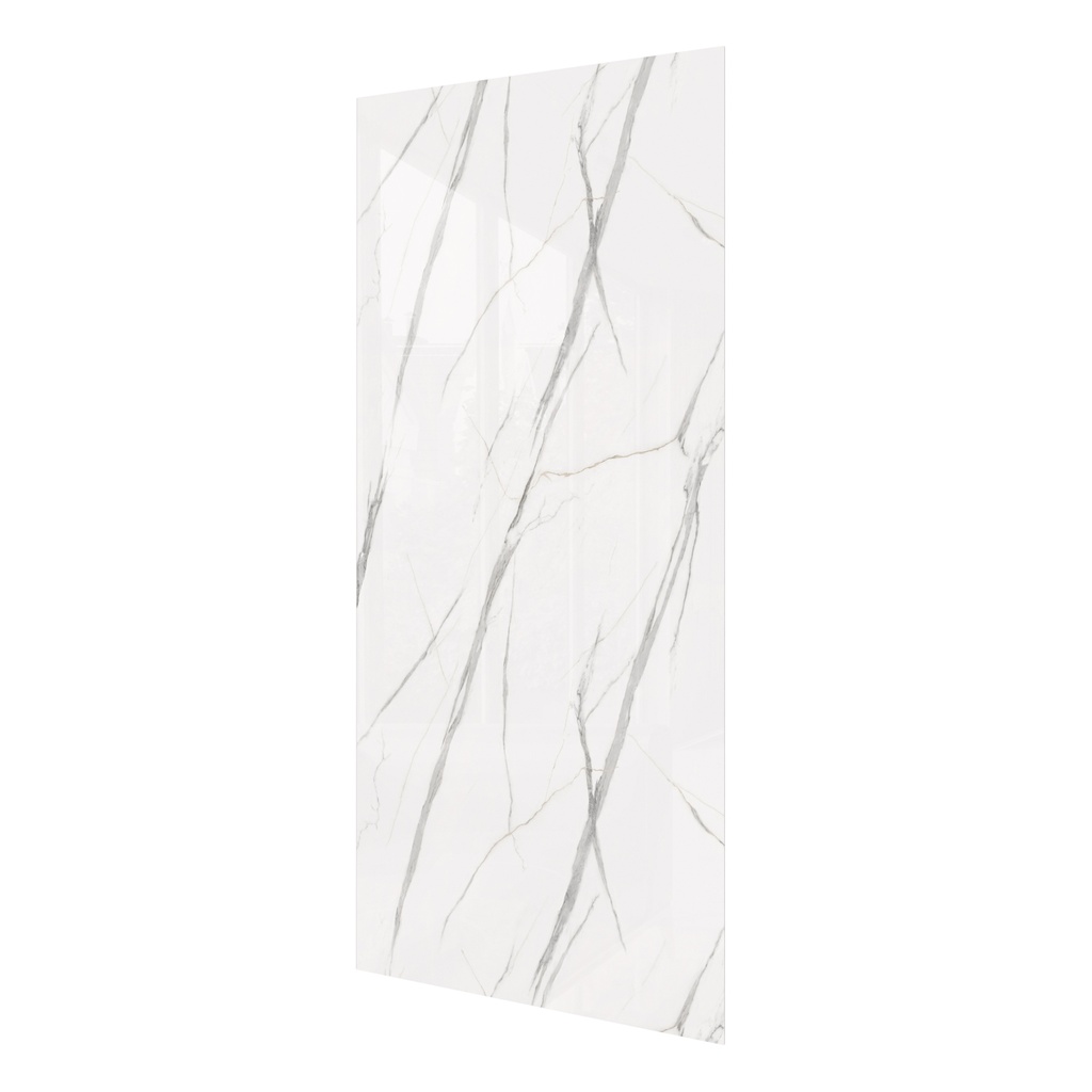 Vilo SPC Paneel 120x265 cm Matt Calacatta White 0,4 mm 