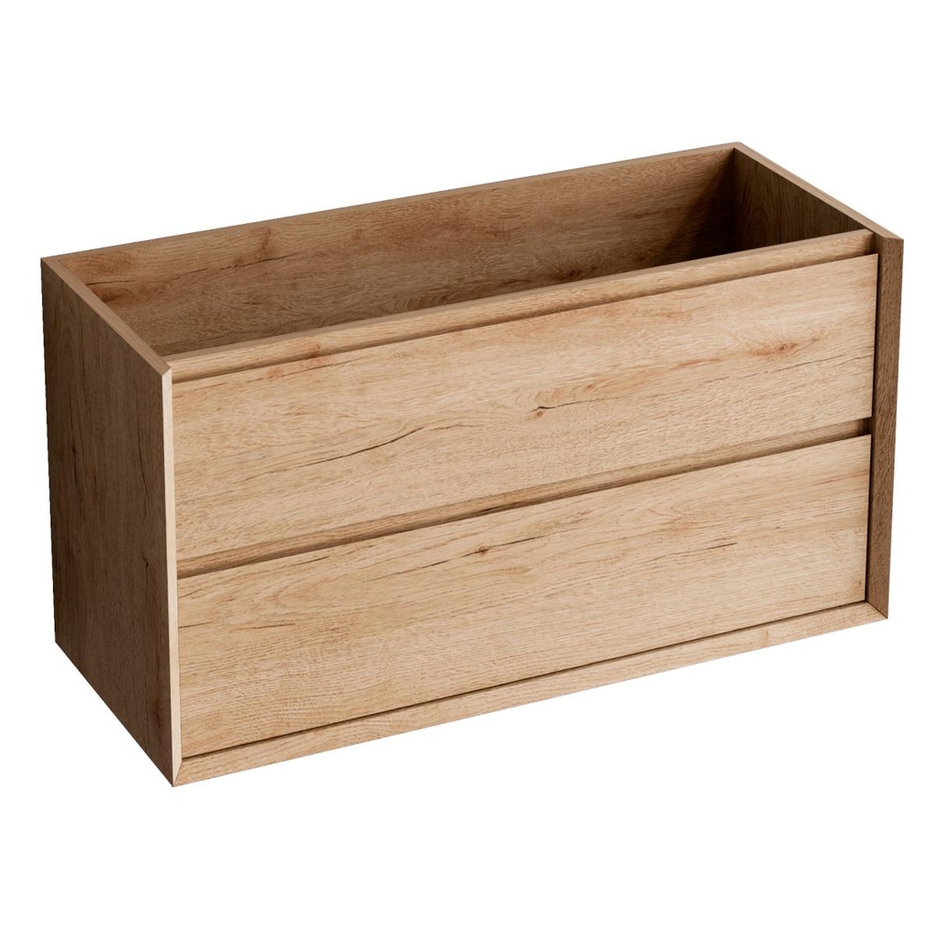 Möbelstück „Tablero Marino COOL“, 80 x 45 x 54 cm, 2 hängende Schubladen, Farbe: Mud CL.080.MUD