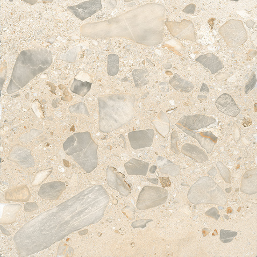 120,8x120,8cm Sassi Avorio Matt 9mm 