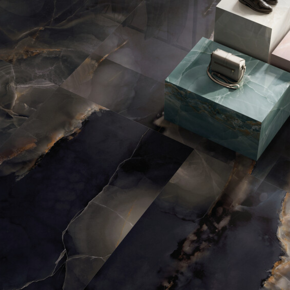 60×120cm Black Onyx Hochglanz 9mm