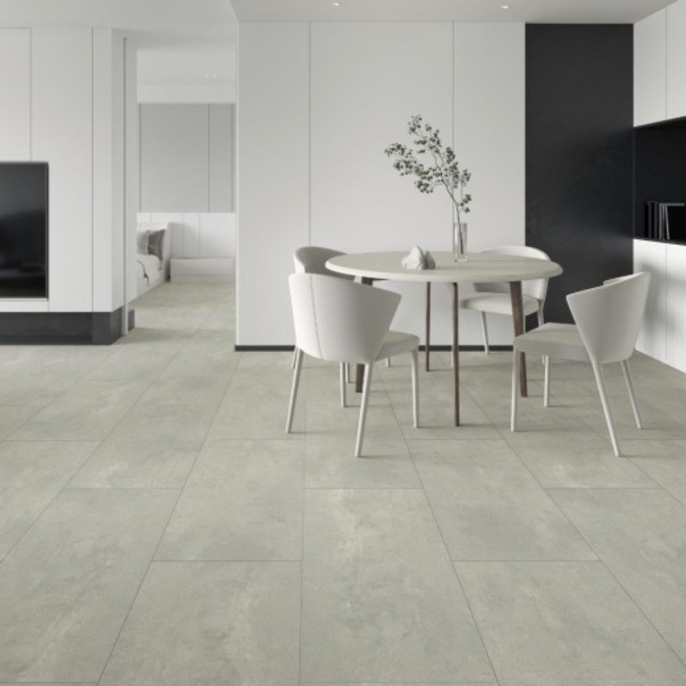 XXXL Design Vinyl Beton Sand (Fliesen Optik) KLICK 812x406x5,5mm ULTRAMATT