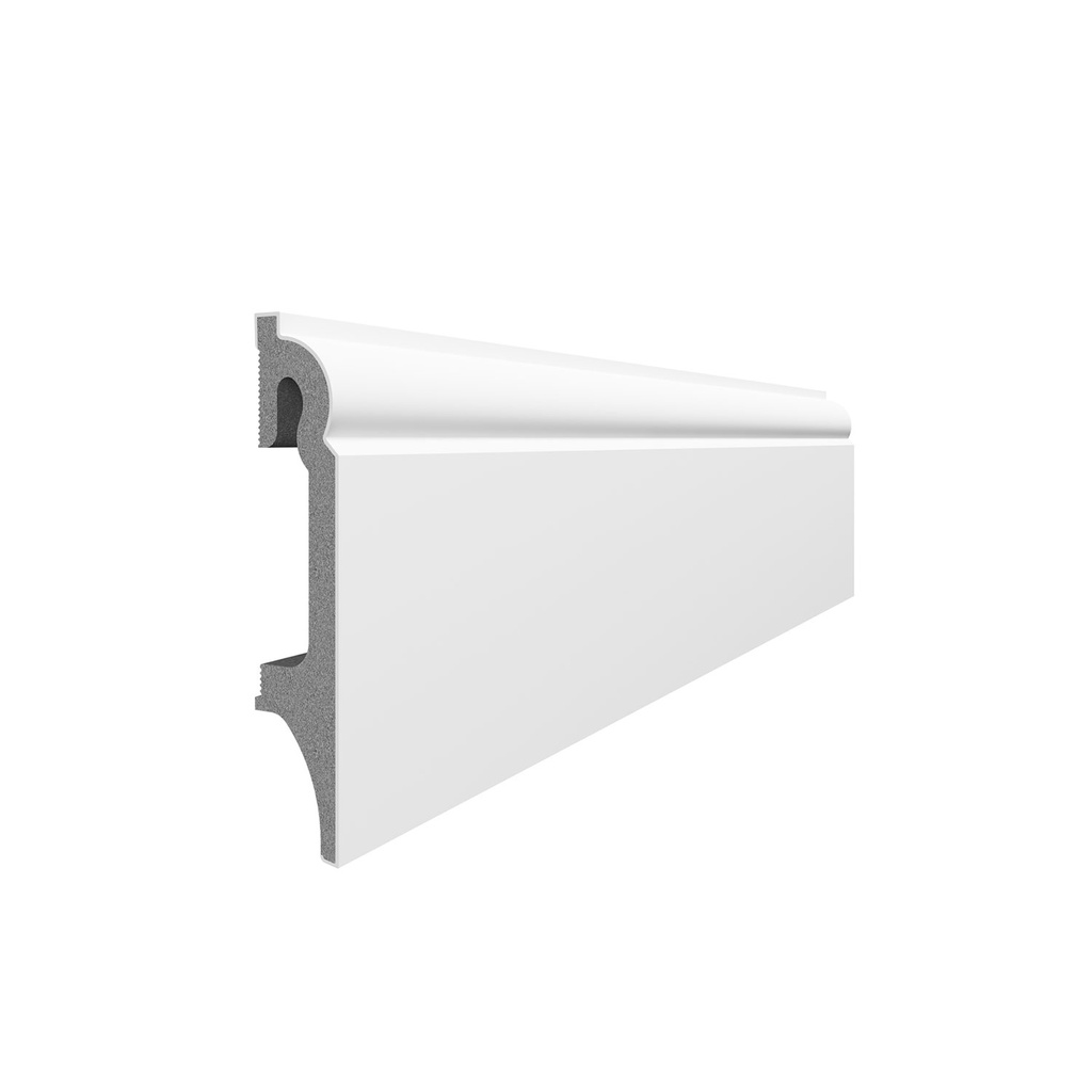 SOCKELLEISTE ESPUMO WEISS ESP301 2,4m