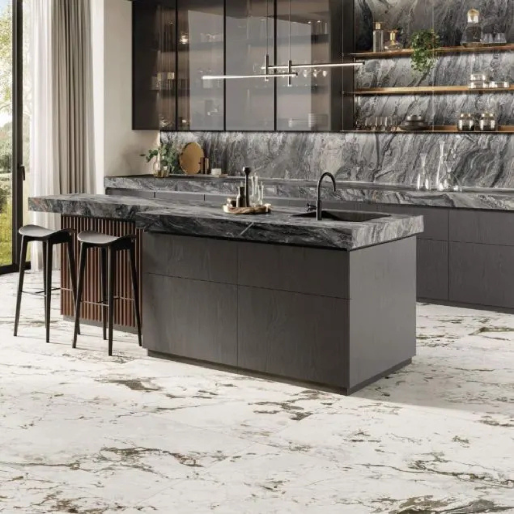 120x120cm Breccia Warm SOFT Matt 9mm