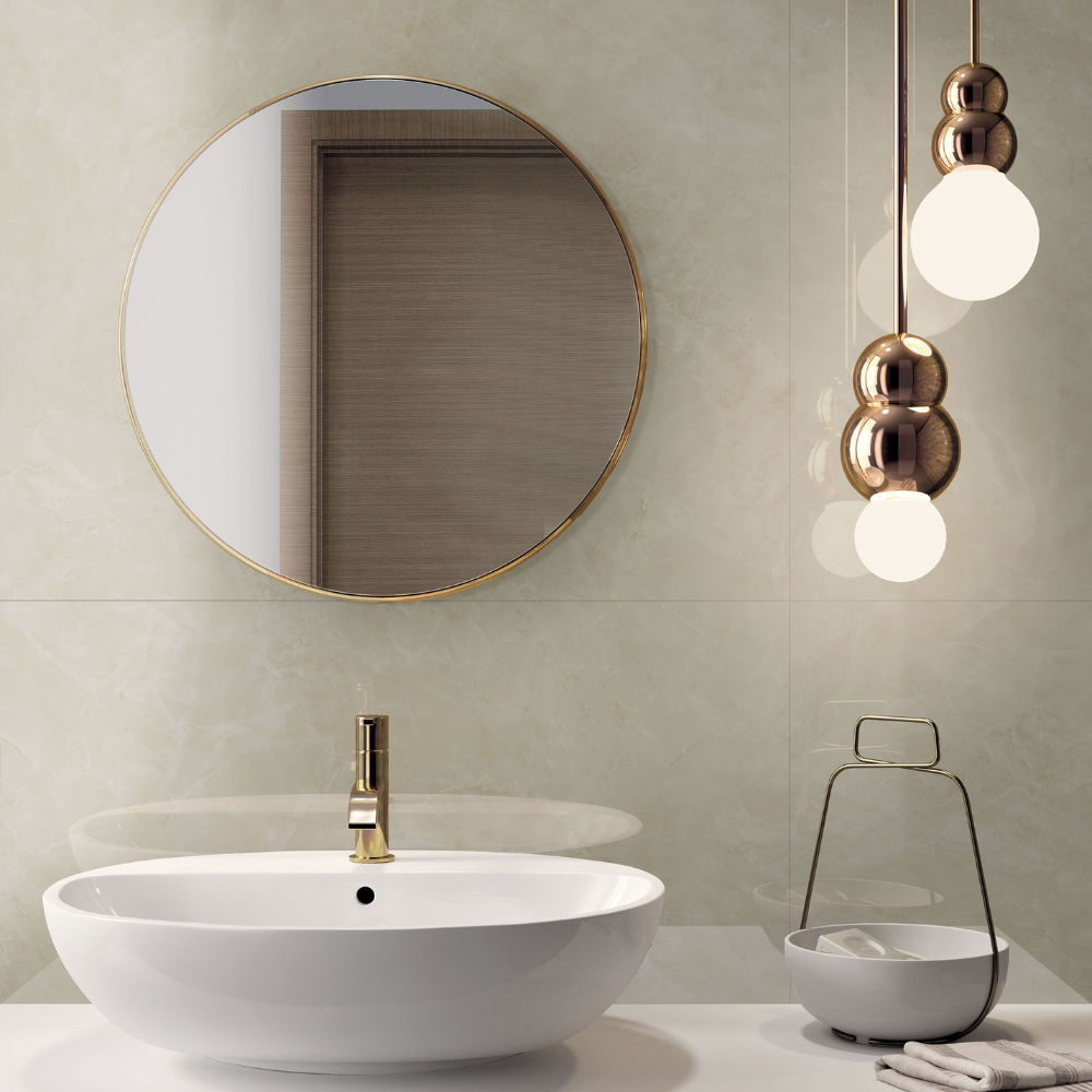 60x120cm Onyx Champagne Hochglanz 9mm