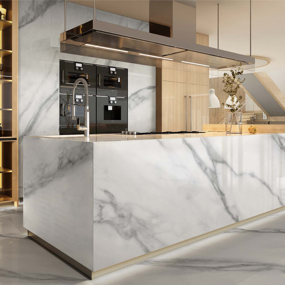 60x120cm Calacatta Hochglanz 9mm