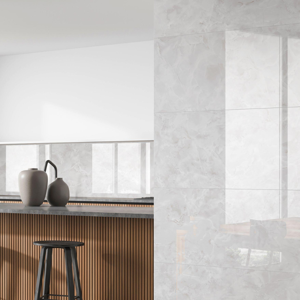 60x120cm Divina Onyx White Matt 9mm