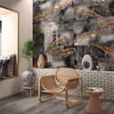 60x120cm Divina Onyx Black Hochglanz 9mm