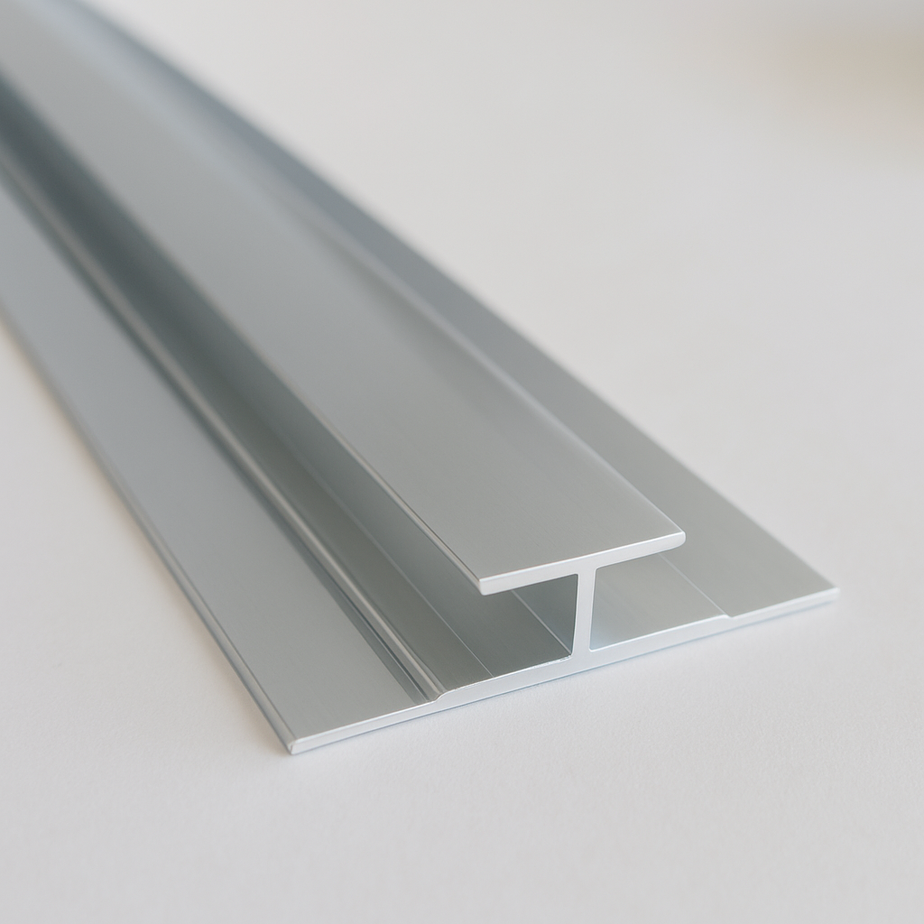 PVC WANDPANEEL Übergangsprofil Silber 13mm 270cm