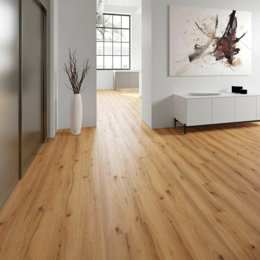 Design 870 Vinyl Click  Chalet Oak Black 17,81x124,46cm Rigid Board 