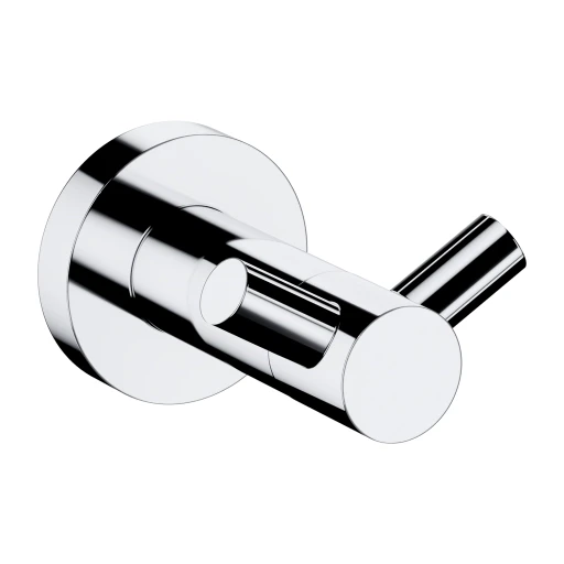 Modern Project Doppelter Handtuchhalter , Chrom poliert (CR)