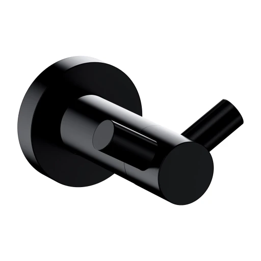 Modern Project Doppelter Handtuchhalter , Schwarz matt (BLM)