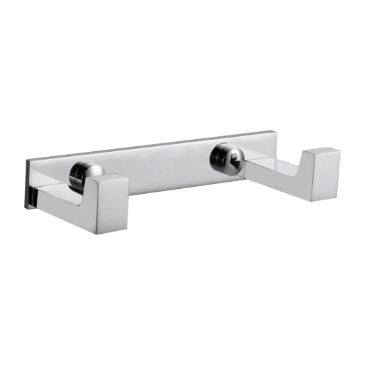 uni doppelter Handtuchhalter,  Chrom poliert (CR)