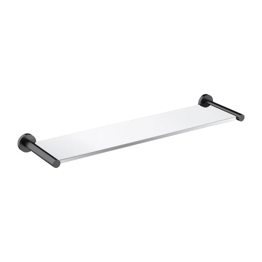 Modern Project Glasablage, Anthrazit gebürstet (AT)