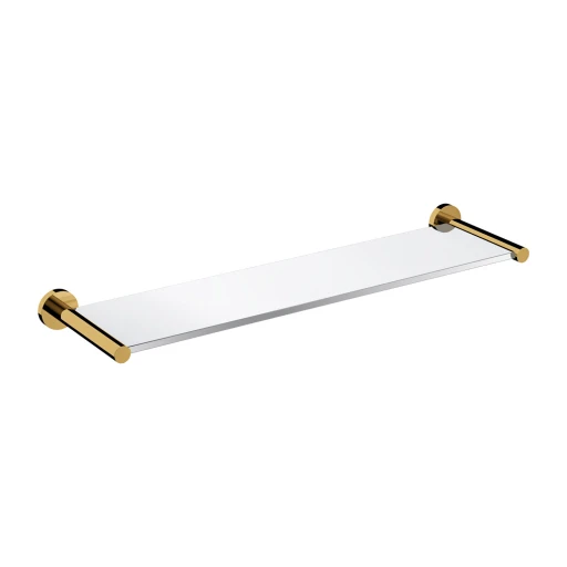 Modern Project Glasablage,  Gold poliert (GL)  MP60930GL