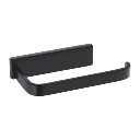 Darling Toilettenpapierhalter, Schwarz seidenmatt (BLH) 