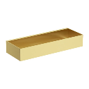 Uni Duschkorb,  30 x 5 x 11 cm Messing gebürstet (BSB) UN10335BSB