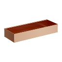 Uni Duschkorb,  30 x 5 x 11 cm Kupfer gebürstetet (CPB)