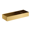 Uni Duschkorb,  30 x 5 x 11 cm  Gold poliert (GL) 8963AGL