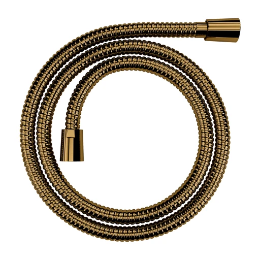  Brauseschlauch, 125 cm Gold poliert (GL)