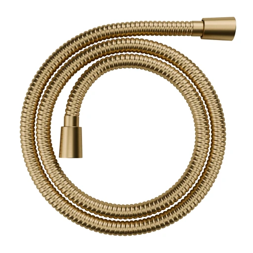  Brauseschlauch, 125 cm Gold gebürstetet (GLB)