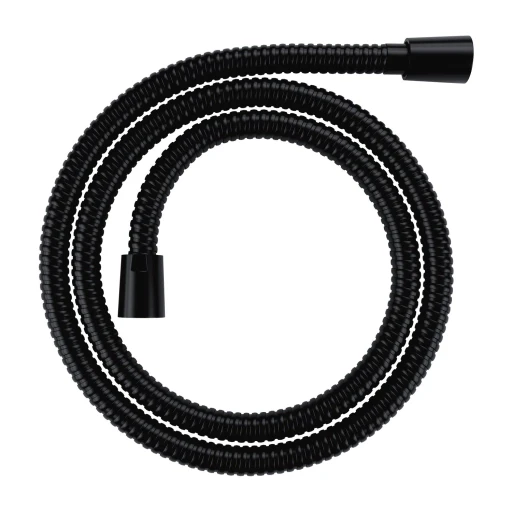  Brauseschlauch, 125 cm Schwarz matt (BLM)