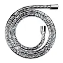  Brauseschlauch, 150 cm Chrom poliert (CR) 023-XCR