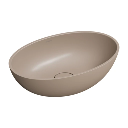 Shell M+  Aufsatzwaschtisch, 50 x 32 cm  dune beige matt (DB)