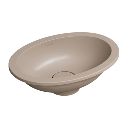 Shell M+  Unterbauwaschtisch,  38 x 25 cm dune beige matt (DB)