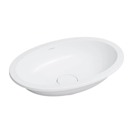 Shell M+  Unterbauwaschtisch 48 x 31 cm Weiß matt (BM)