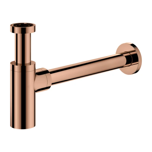 Siphon Dekorativer Waschtisch Siphon Kupfer poliert (CP)