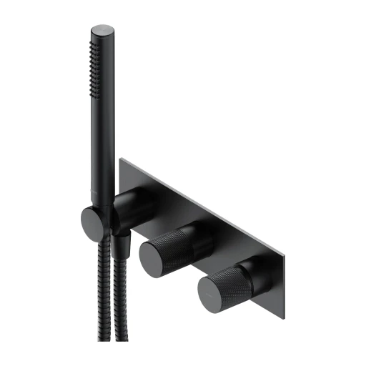 CONTOUR Unterputz-Badewannen- und Duscharmatur mit Handbrause Anthrazit gebürstet (AT) CT8035-1AT 