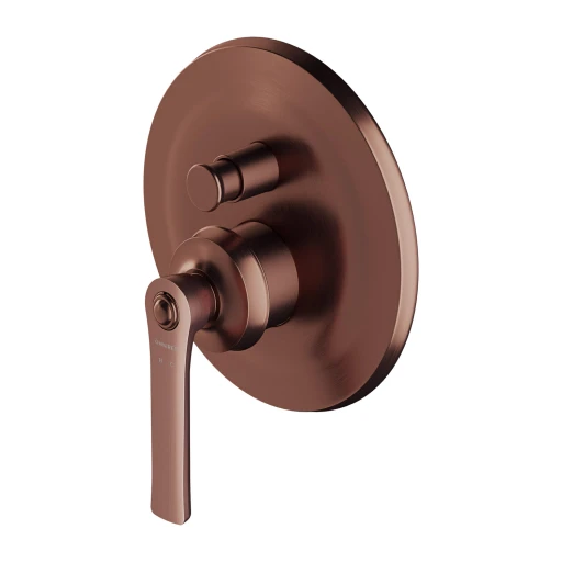 Armance Unterputz-Badewannen- und Duscharmatur Antikes Kupfer gebürstet (ORB) AM5235ORB