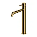 Y Waschtischarmatur hoch, Gold poliert (GL)