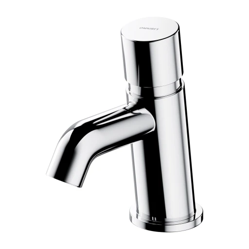  Y Selbstschluß-Waschtischarmatur Chrom poliert (CR)